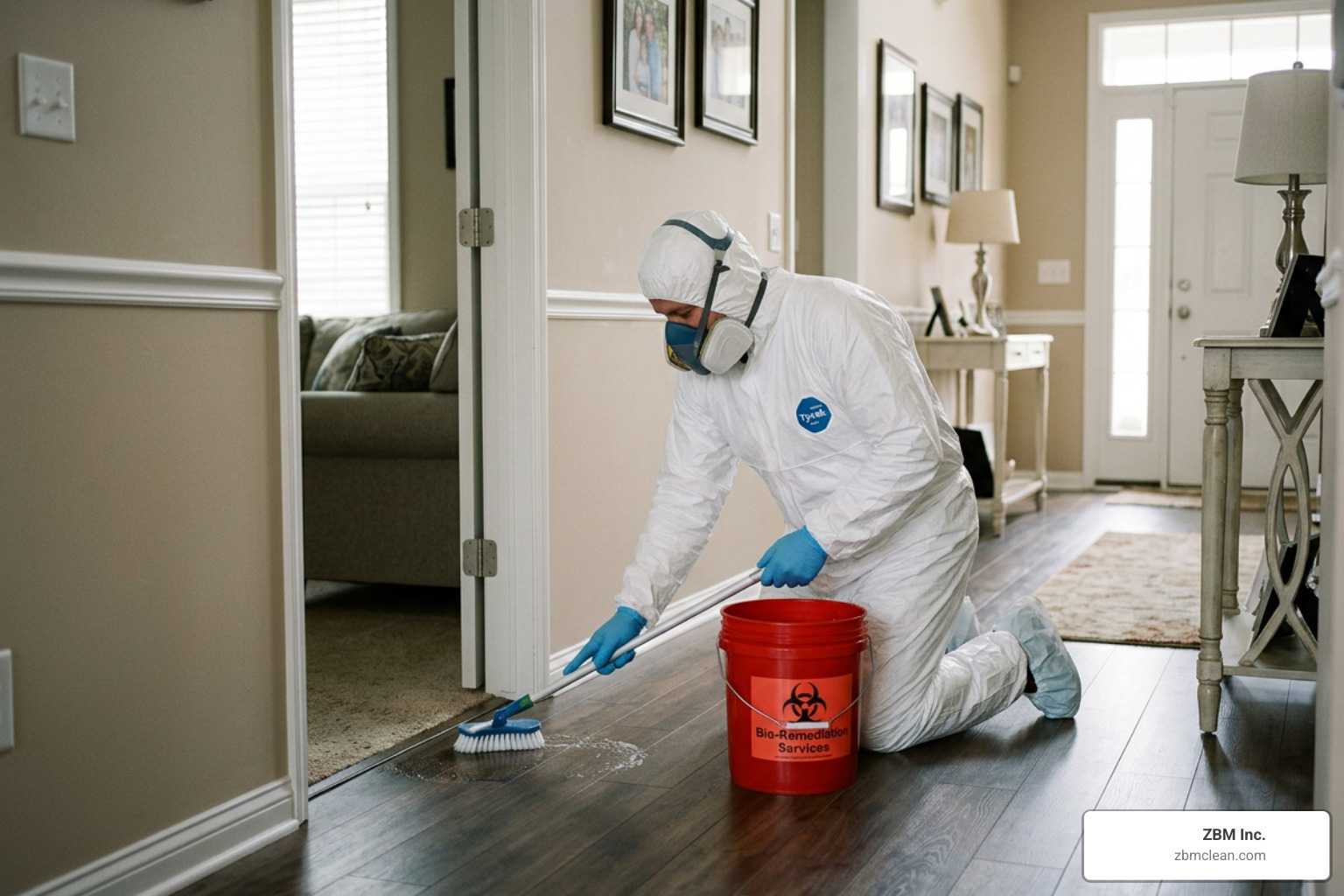 crime scene cleanup technician
