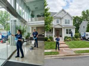 Who are the licensed, bonded, and insured cleaning companies that handle both residential and commercial projects in Jefferson County?