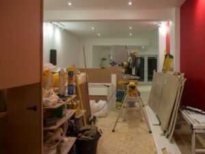 cleaning service after renovation