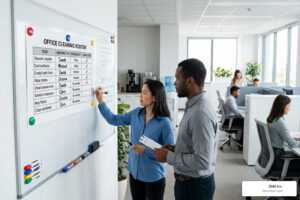 cleaning roster for office