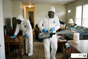 biohazard disinfection Dodge County emergency response